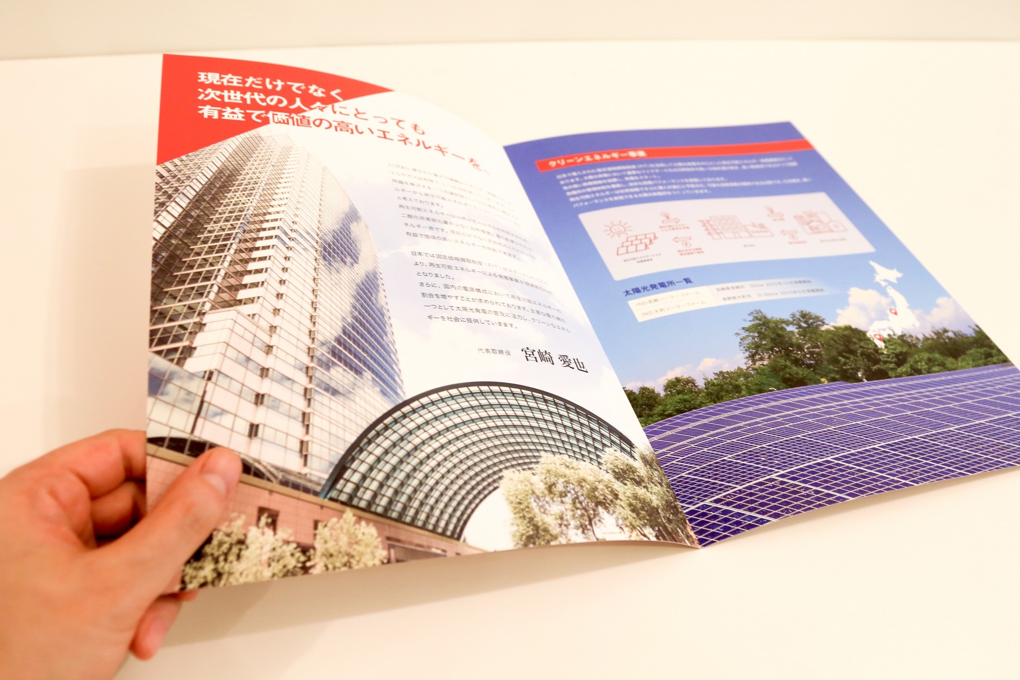 制作事例（WEB・印刷・動画・イラスト）：INTERNASIONAL DEALING | 会社案内パンフレット・名刺制作