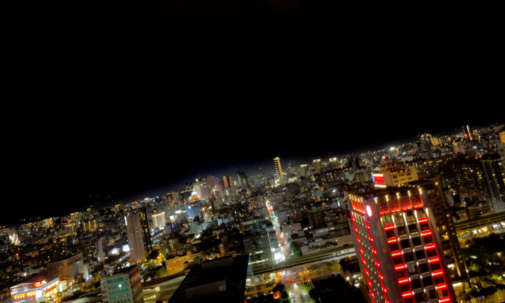 台中市の夜景